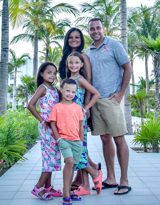 Norris Family in Cancun